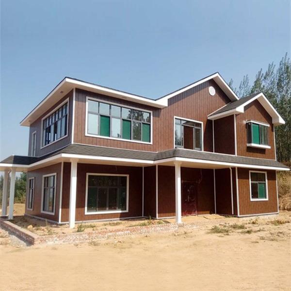轻钢结构房屋外墙体系与立面的设计